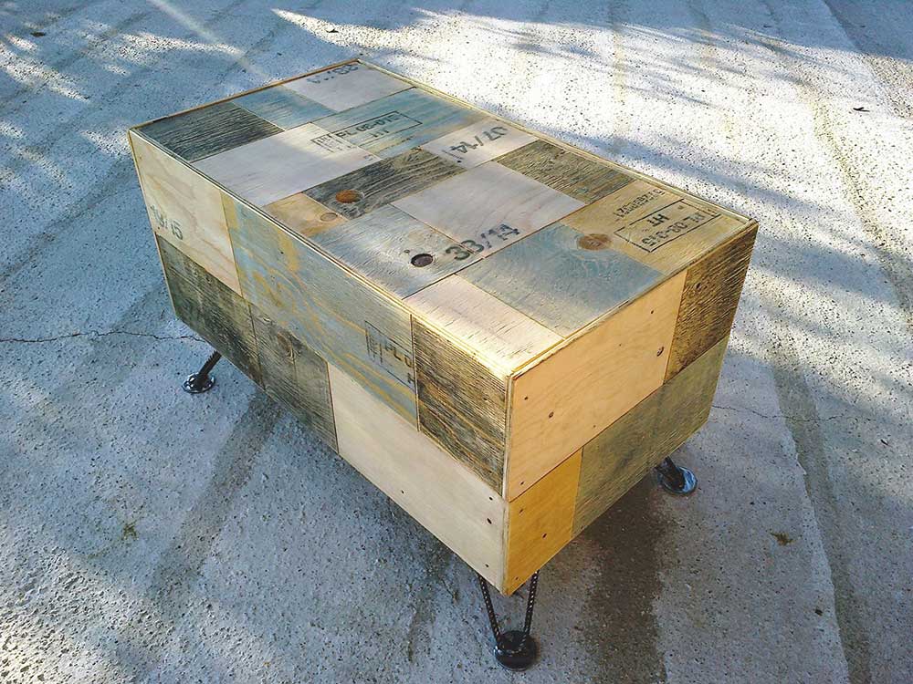 Mobile in legno di recupero