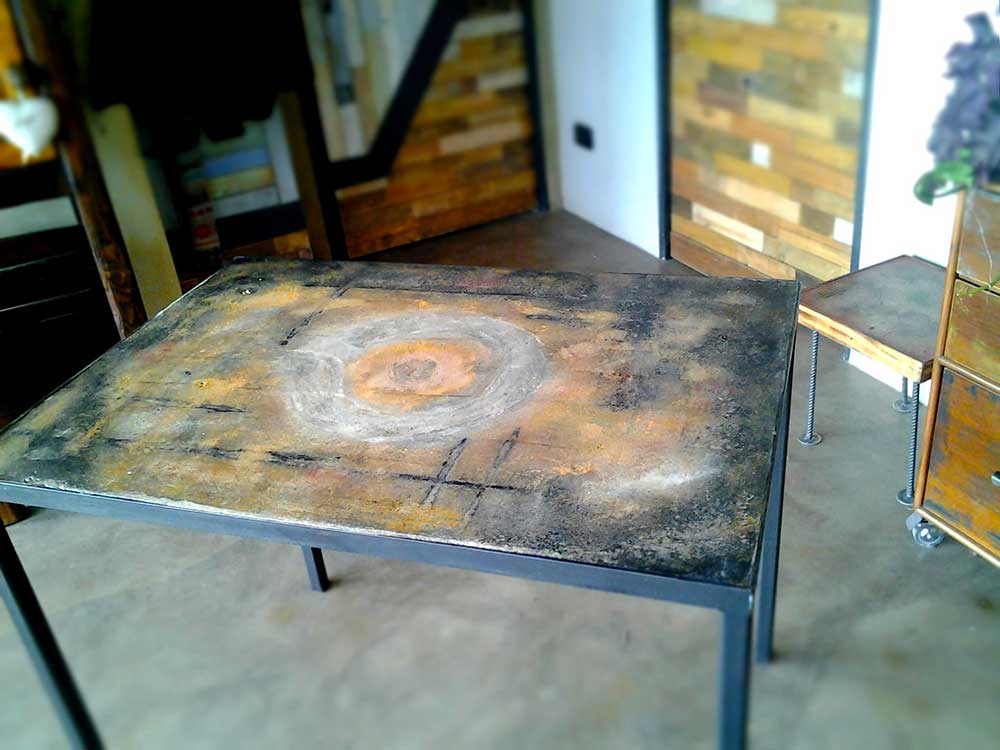 Tavolo in cemento