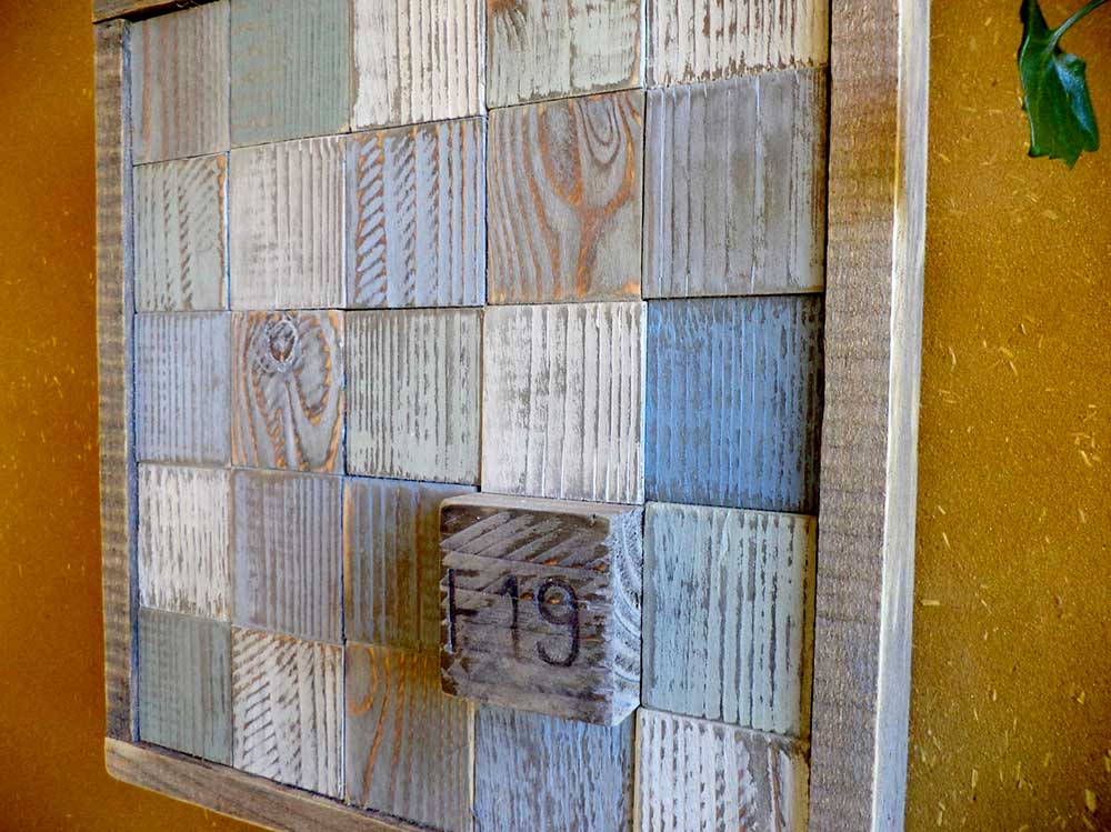 Pannelli decorativi in legno o cemento